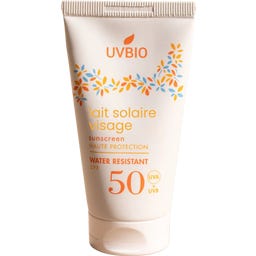 UVBIO Lait Solaire Visage SPF 50 - 50 ml