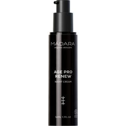 MÁDARA Organic Skincare AGE PRO Renew noćna krema - 50 ml