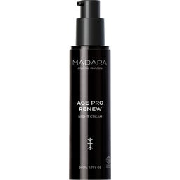 MÁDARA Organic Skincare AGE PRO Renew éjszakai krém - 50 ml
