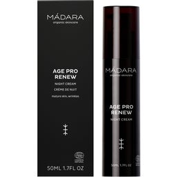 MÁDARA Organic Skincare AGE PRO Renew Crema de Noche - 50 ml