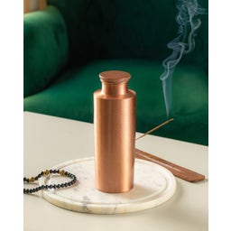 FORREST & LOVE Blume des Lebens Kupferflasche - 1 Stk