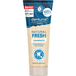 happybrush dentural® Natural Fresh Zahnpasta - 75 ml