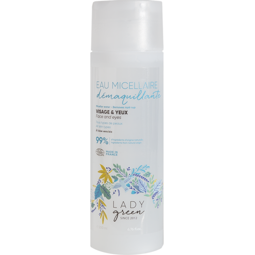Lady Green Eau Micellaire Démaquillante - 200 ml