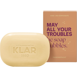 KLAR Passionfruit Soap with a Message - 135 g