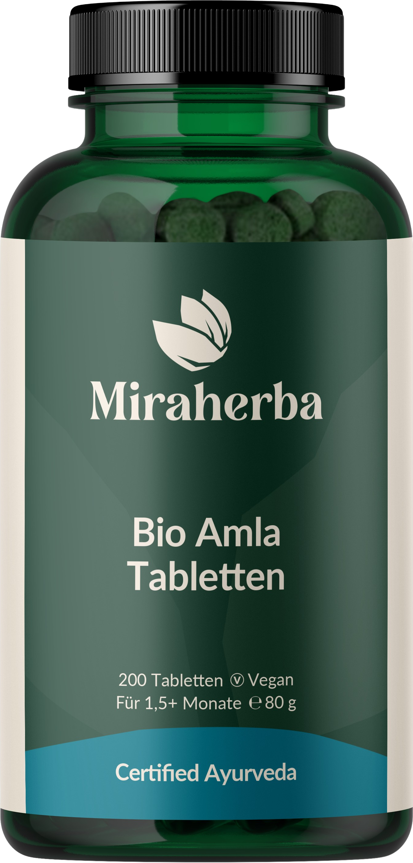 Miraherba Organic Amla Tablets - 200 tablets