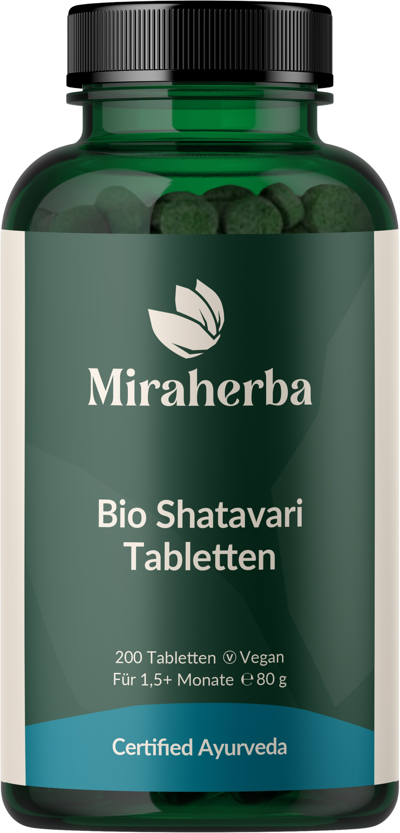 Miraherba Organic Shatavari Tablets - 200 tablets