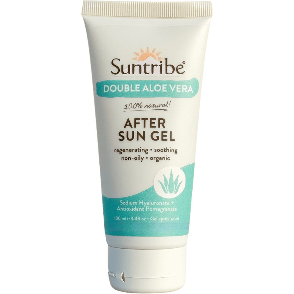 Suntribe Double Aloe Vera After Sun Gel, 100 ml - Ecco Verde Online Shop