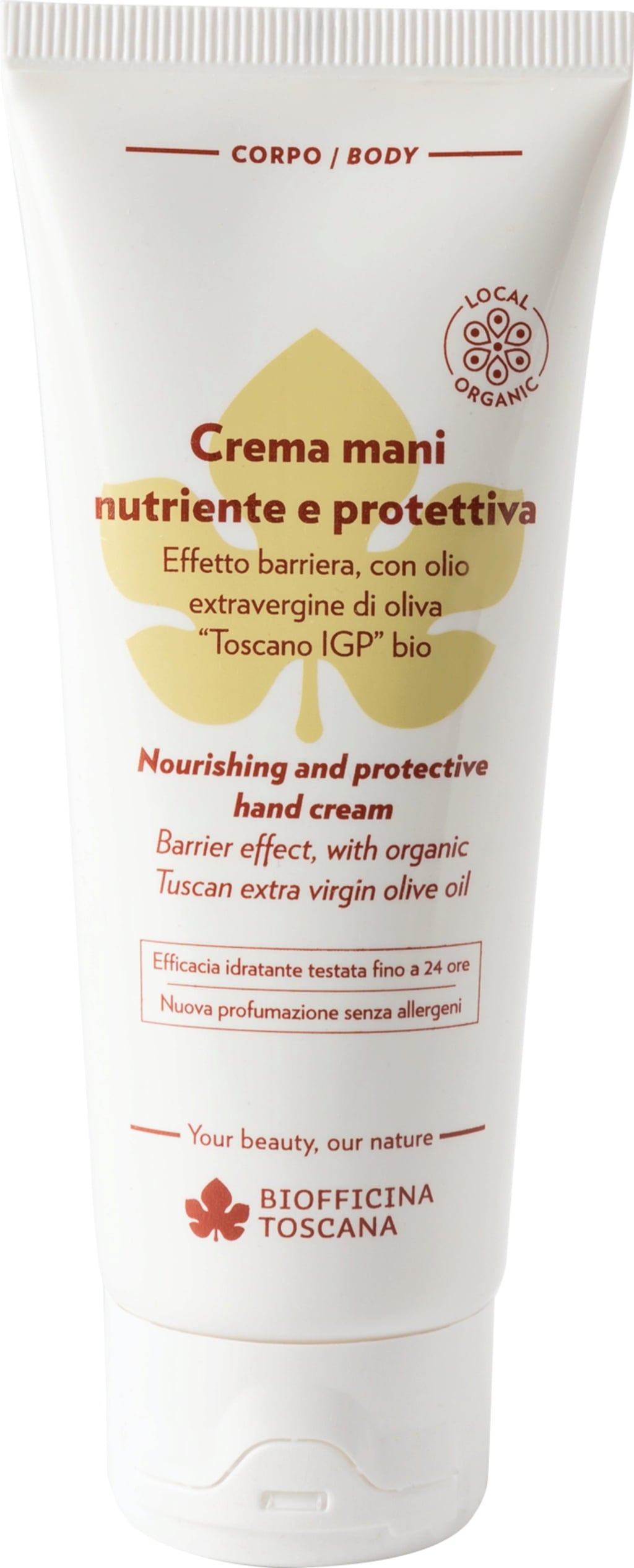 Biofficina Toscana Tápláló és védő kézkrém