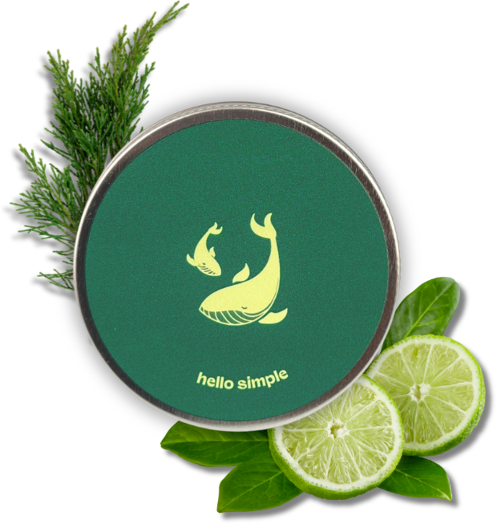 Crème Déodorante Citron Vert & Cyprès 