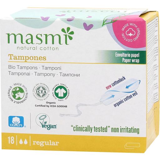 masmi Tampons Bio - Regular