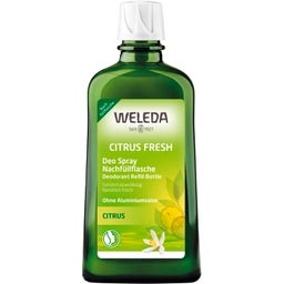 Weleda 24h dezodorant Citrus (náplň) - 200 ml fľaša na doplnenie