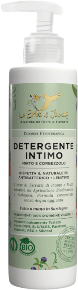 Le Erbe di Janas Detergente Intimo Mirto & Corbezzolo - 150 ml