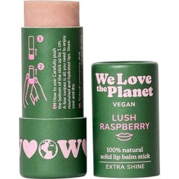 We Love The Planet Balzam za ustnice - Lush Raspberry (vegan)