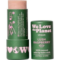 We Love The Planet Lip Balm - Lush Raspberry (vegan)