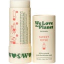 We Love The Planet Dezodorant Sweet Rose - Deo Stick (40g)
