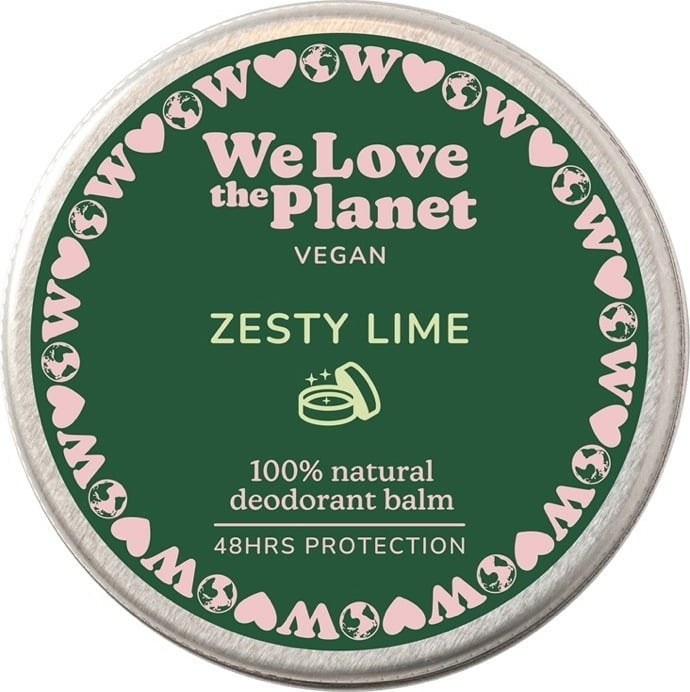 We Love The Planet Zesty Lime Deodorant Cream