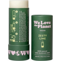 We Love The Planet Zesty Lime Deo - Deodorante in stick (40 g)