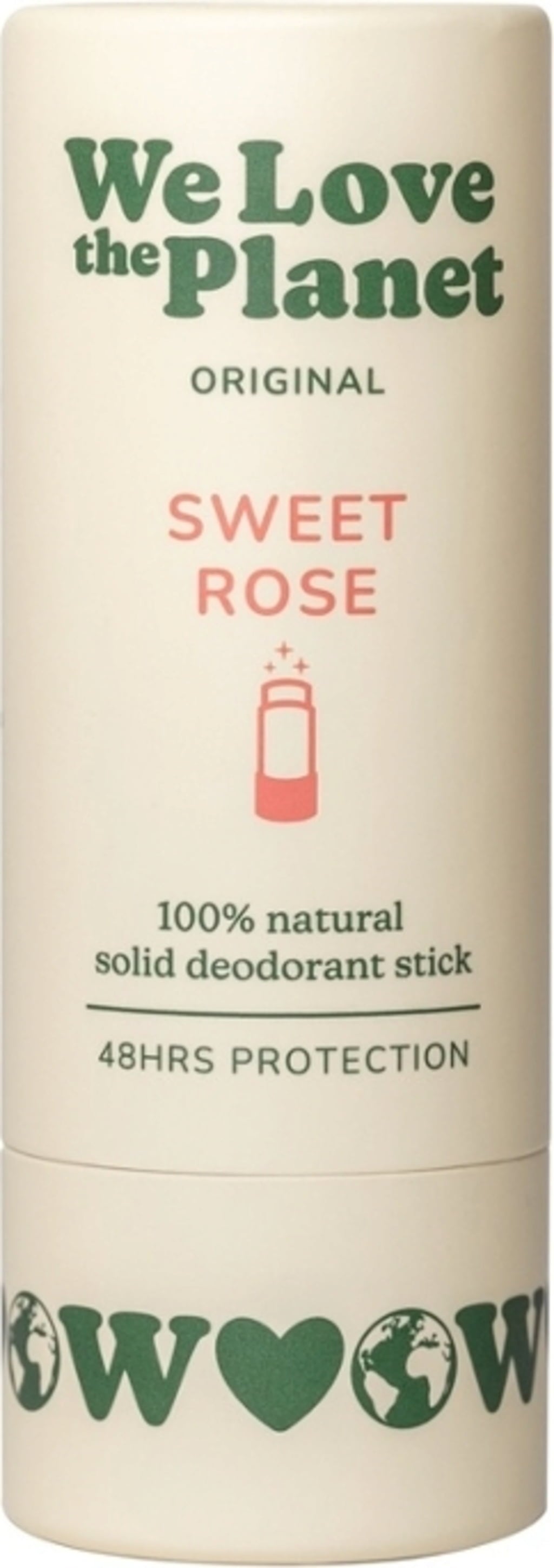 We Love The Planet Sweet Rose Deodorant