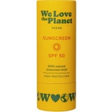 We Love The Planet Stick za zaščito pred soncem SPF 50