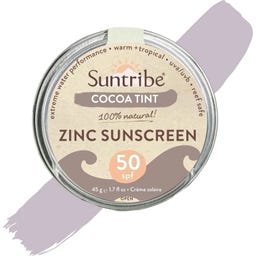 Zinc Sunscreen Face & Sport Tinted SPF 50 - cocoa tint
