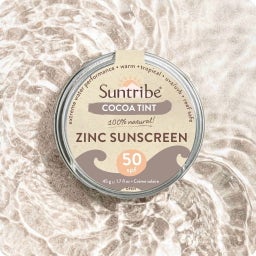 Suntribe Zinc Sunscreen Face & Sport SPF 50 - cocoa tint