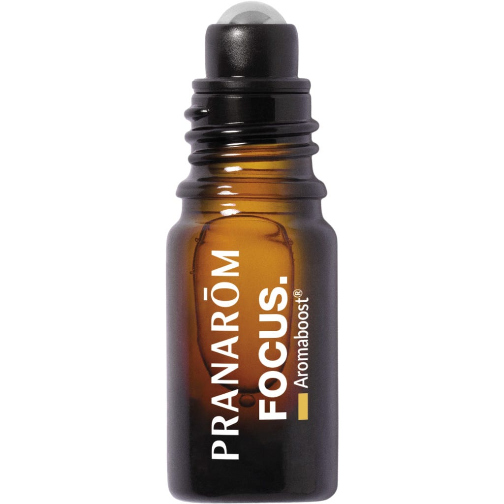 Pranarôm Organic Aromaboost Focus Roll-On, 5 ml - Ecco Verde