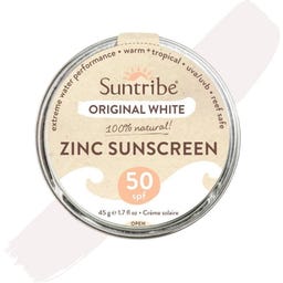 Suntribe Zinc Sunscreen Visage & Sport SPF 50 - original white