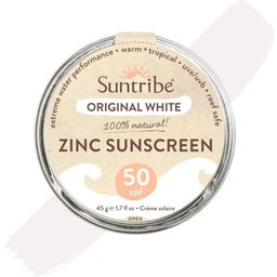 Suntribe Cink fényvédő - arc és sport - SPF 50 - original white