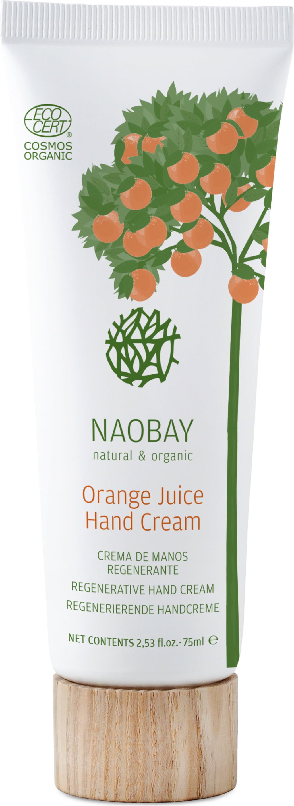 NAOBAY Orange Juice Hand Cream - 75 ml