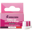 Lamazuna Zahnbürsten-Wechselköpfe Extra-Weich
