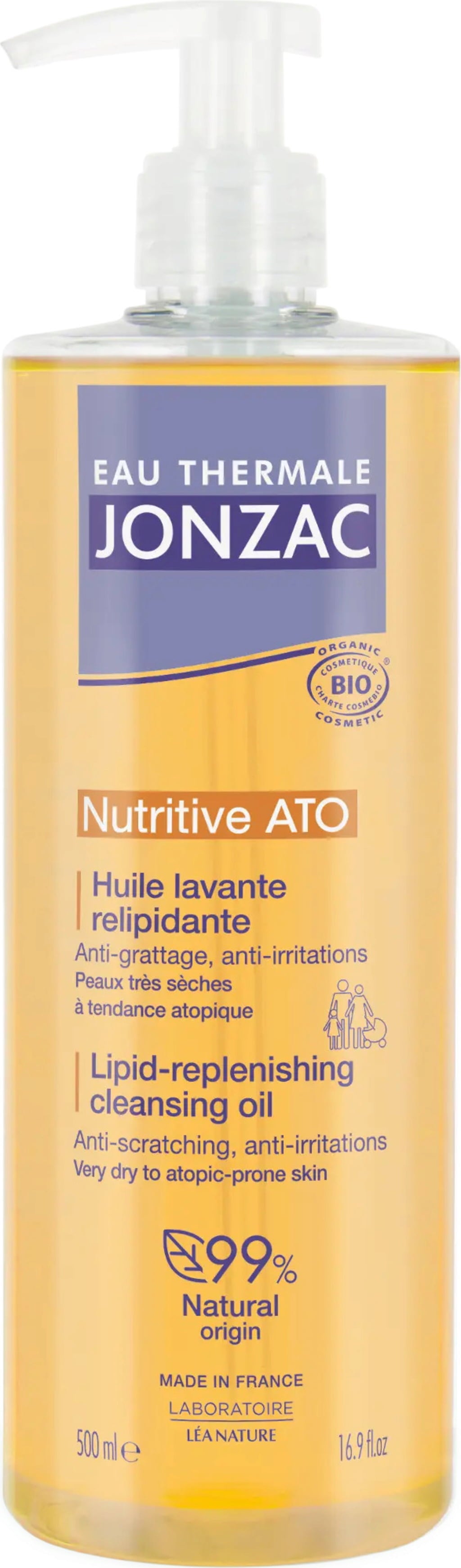 Eau Thermale JONZAC Lipid Replenishing Cleansing Oil