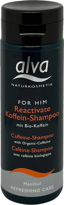 Alva FOR HIM - Shampoo Attivo alla Caffeina - 200 ml