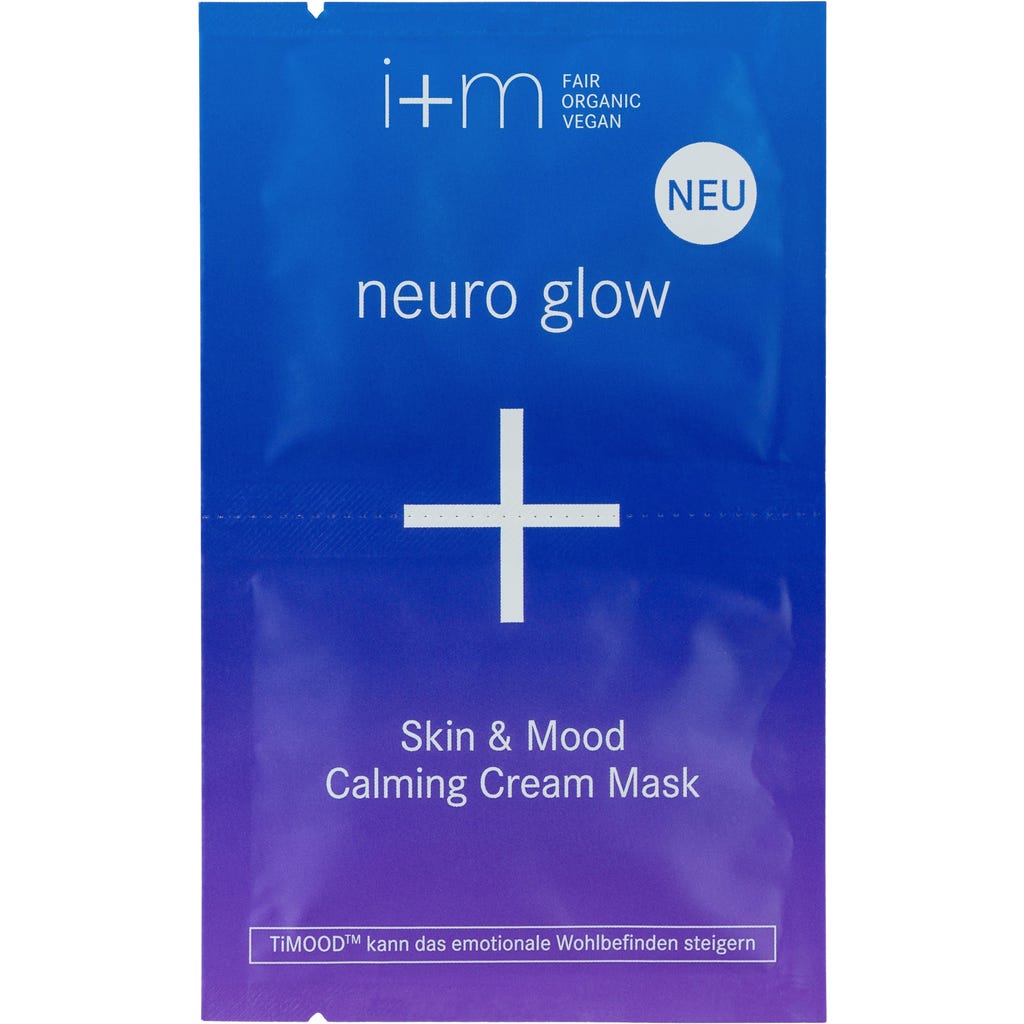 i+m neuro glow Skin & Mood Calming Cream Mask, 8 ml - Ecco Verde