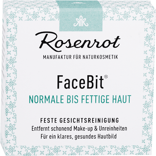 Rosenrot FaceBit® Gesichtsreiniger Blau - 50 g