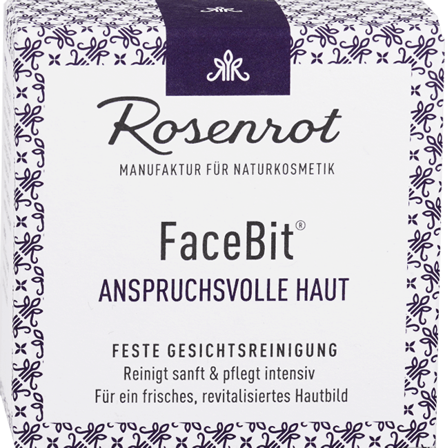 Rosenrot FaceBit® Detergente Viso Rosa - 50 g
