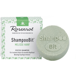 Rosenrot ShampooBit® Shampoing Mélisse - Chanvre - 55 g