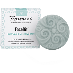 Rosenrot FaceBit® Gesichtsreiniger Blau - 50 g