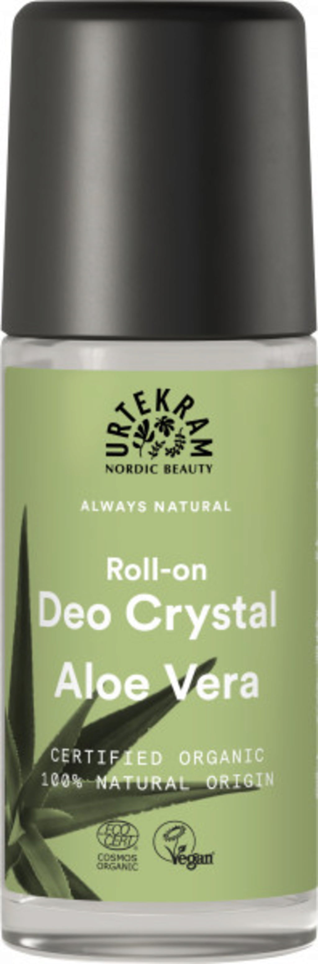 Urtekram Aloe Vera Crystal Deo Roll-On - 50 ml