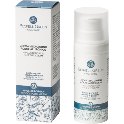 BeWell Green Crema Giorno Acido Jaluronico e Alghe - 50 ml