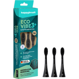 happybrush Eco VIBE 3+ Aufsteckbürsten AllBlack