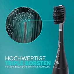 happybrush ECO VIBE 3+ StarterKit AllBlack - 1 Stk