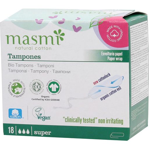 masmi Tampones Bio - Súper