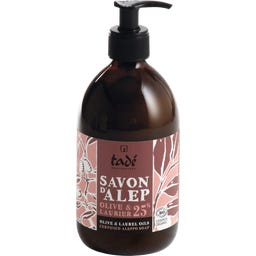 Tadé Pays du Levant Aleppo-Flüssigseife 25% Lorbeeröl - 500 ml