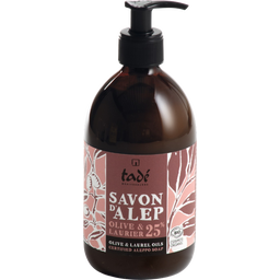 Tadé Pays du Levant Jabón de Aleppo Líquido 25% Laurel - 500 ml