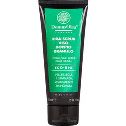 Exfoliant pour le visage avec double granulé