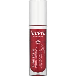 Lavera Tekoča šminka Pure Satin - Poppy Red 01