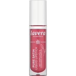 Lavera Pure Satin Liquid Lipstick - Sweet Peony 04