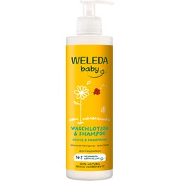 Weleda Měsíčkový šampon a sprchový gel - 400 ml