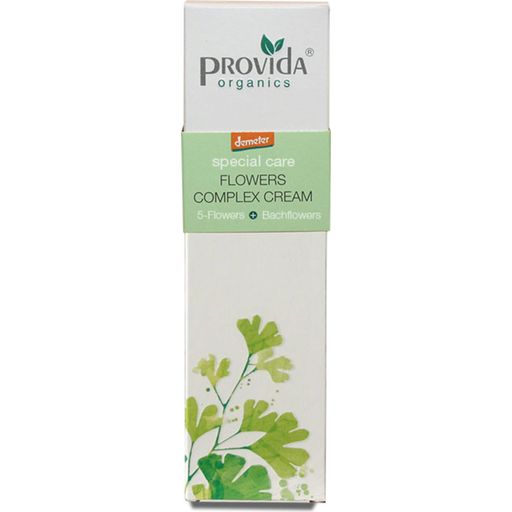 Provida Organics Flowers Complex Cream with Bach Flowers