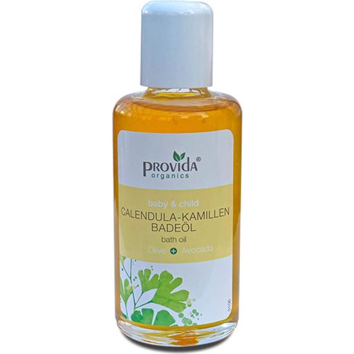 Provida Organics Olio da Bagno Camomilla e Calendula - 100 ml